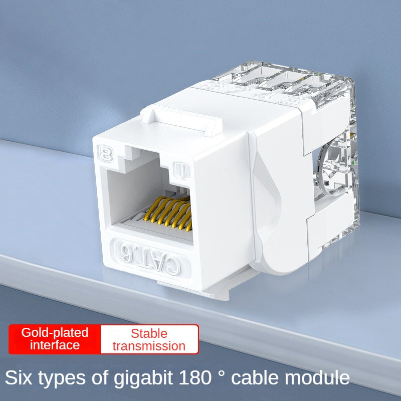 IP805 six types of unshielded 180 wiring module