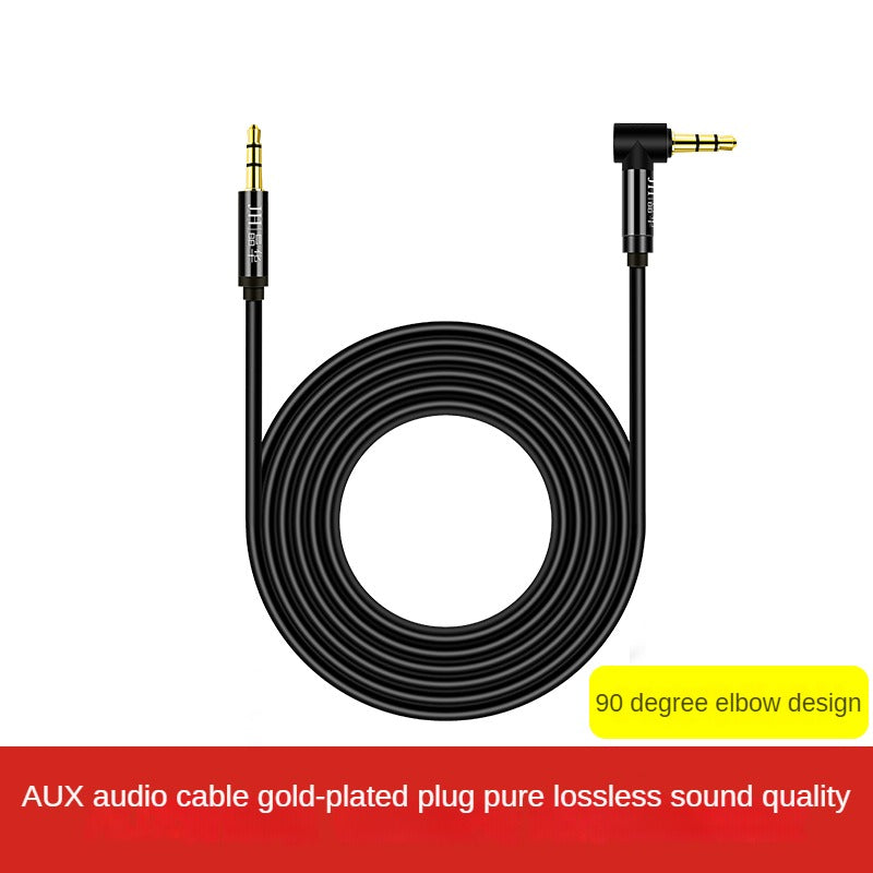 IA330 AUX Male to Male Straight to Bend