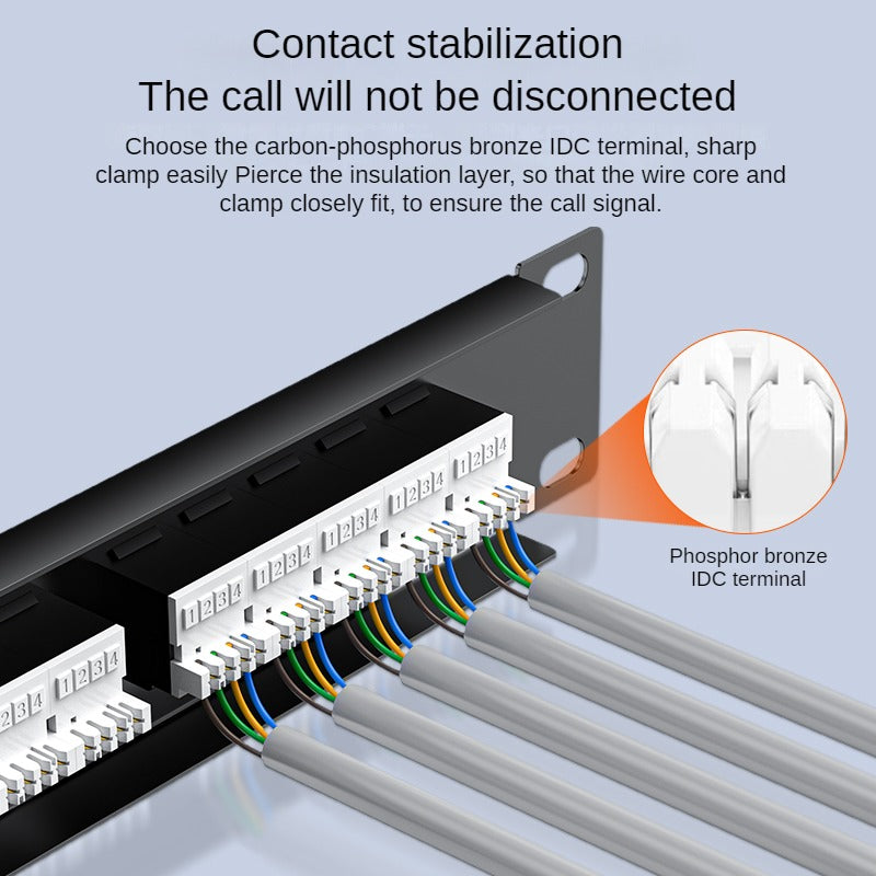 IP930 25-Port telephone voice distribution frame