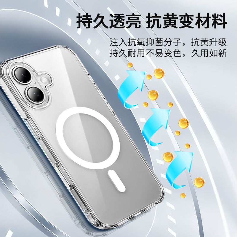 SJK-01-(95-107) Magnetic Transparent Phone Case
