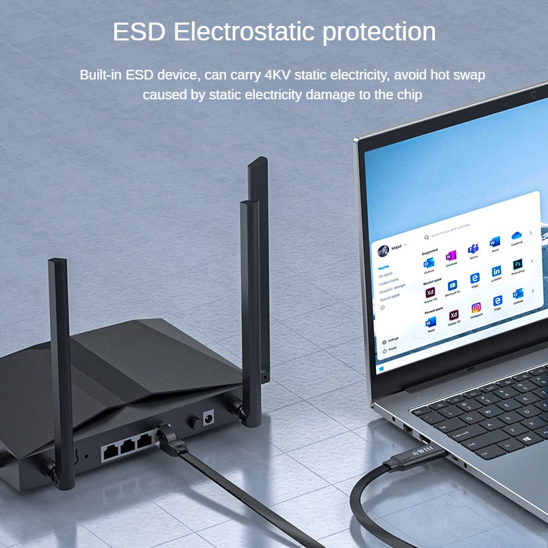 IZ205 USB to RJ45 Console debugging line