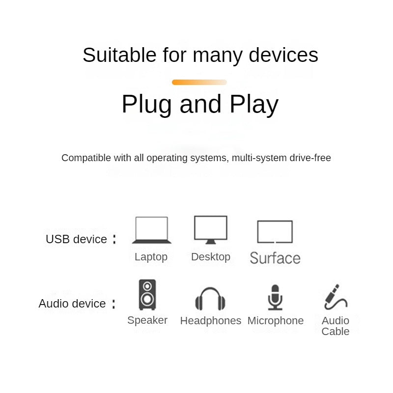 IZ1679 USB to headset + microphone