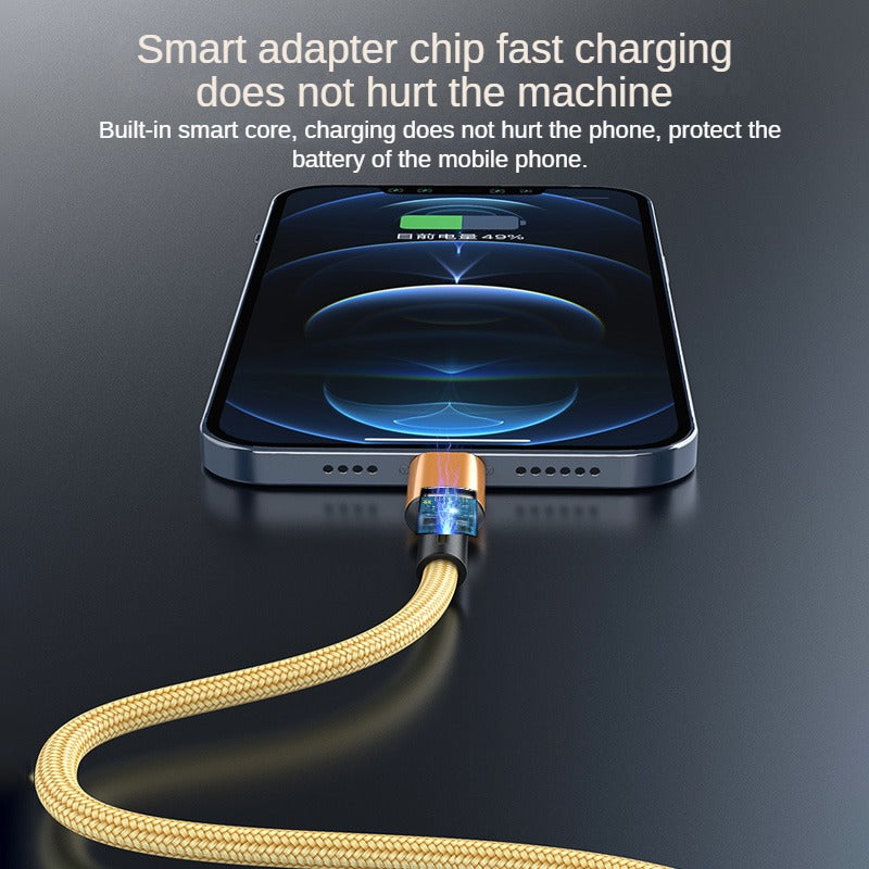 IU355D - Alloy One-to-Three Data Cable (Gold)