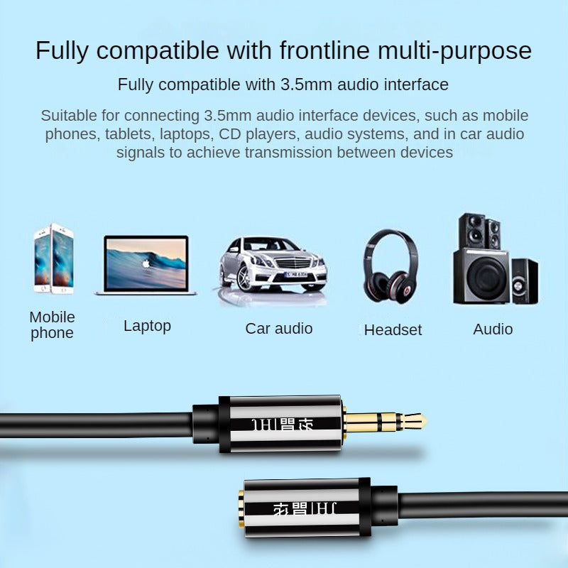 IA130 Alloy Male to Female Audio Cable