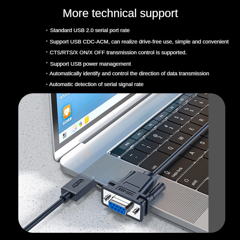 IZ170 USB to RS 232 serial port line