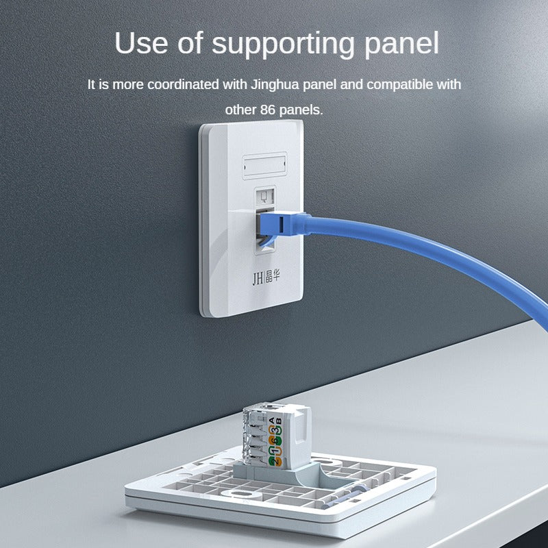 IP803  six types of unshielded 90 · cable network modules