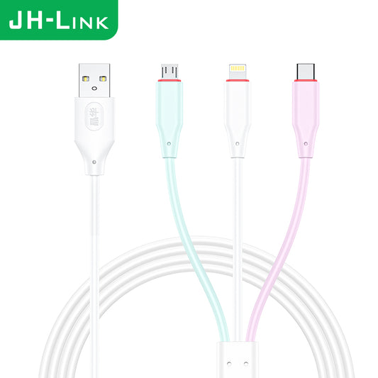 IM168 1-meter 3-color white data cable