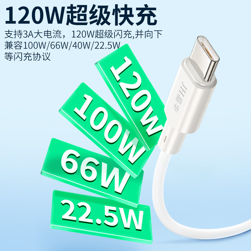 IM273 120W Huawei VIVO OPPO Fast Charging Data Cable A-C 1-meter