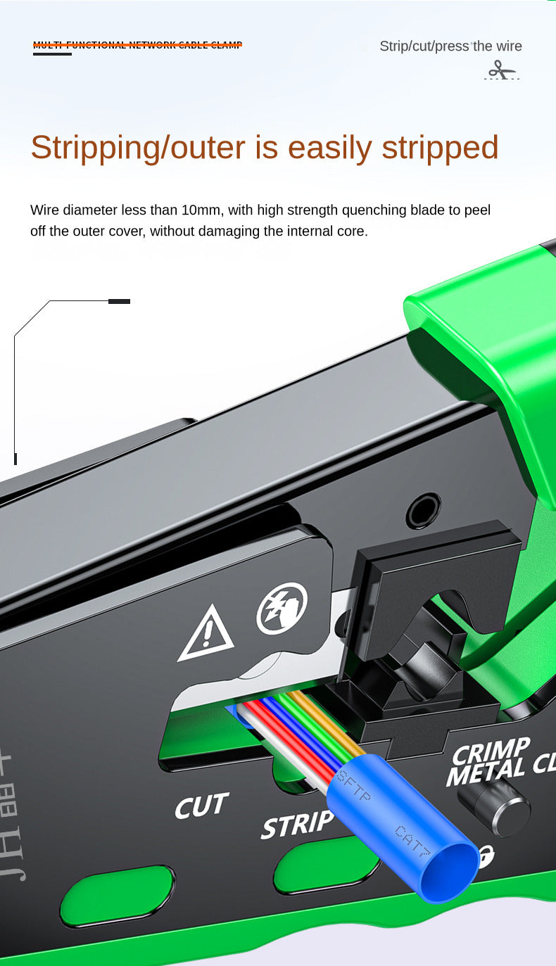 IP705 Three-purpose telephone network clamp