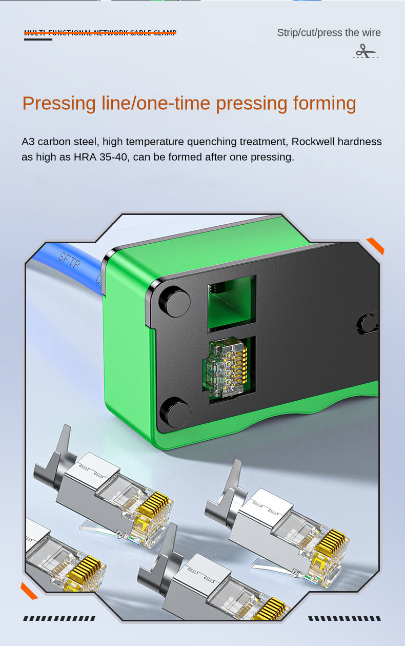 IP705 Three-purpose telephone network clamp