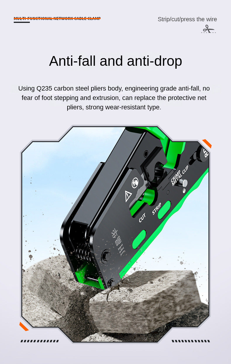 IP705 Three-purpose telephone network clamp