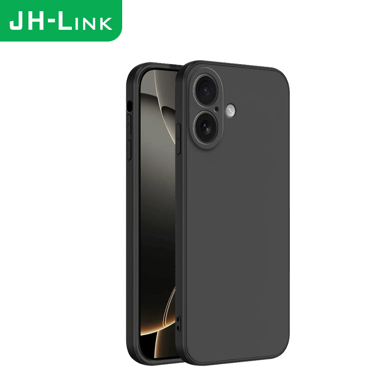 SJK-01- (108-111) Black Liquid Silicone Phone Case