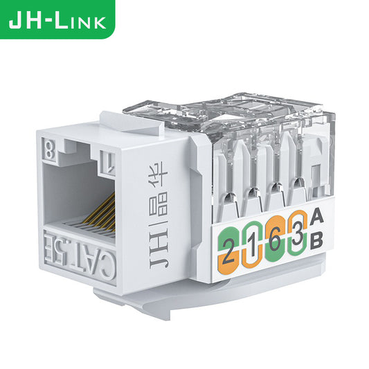 IP800Super Class 5 unshielded 90 ° cable network module