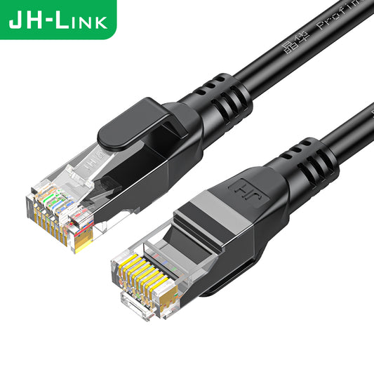 IW198 Category 6 Gigabit Black Network Cable