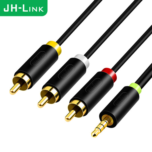 IA410 3.5mm to 3RCA (Fashion)