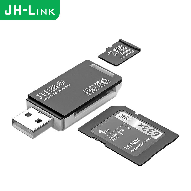 IN450 USB2.0 Card Reader Black & White